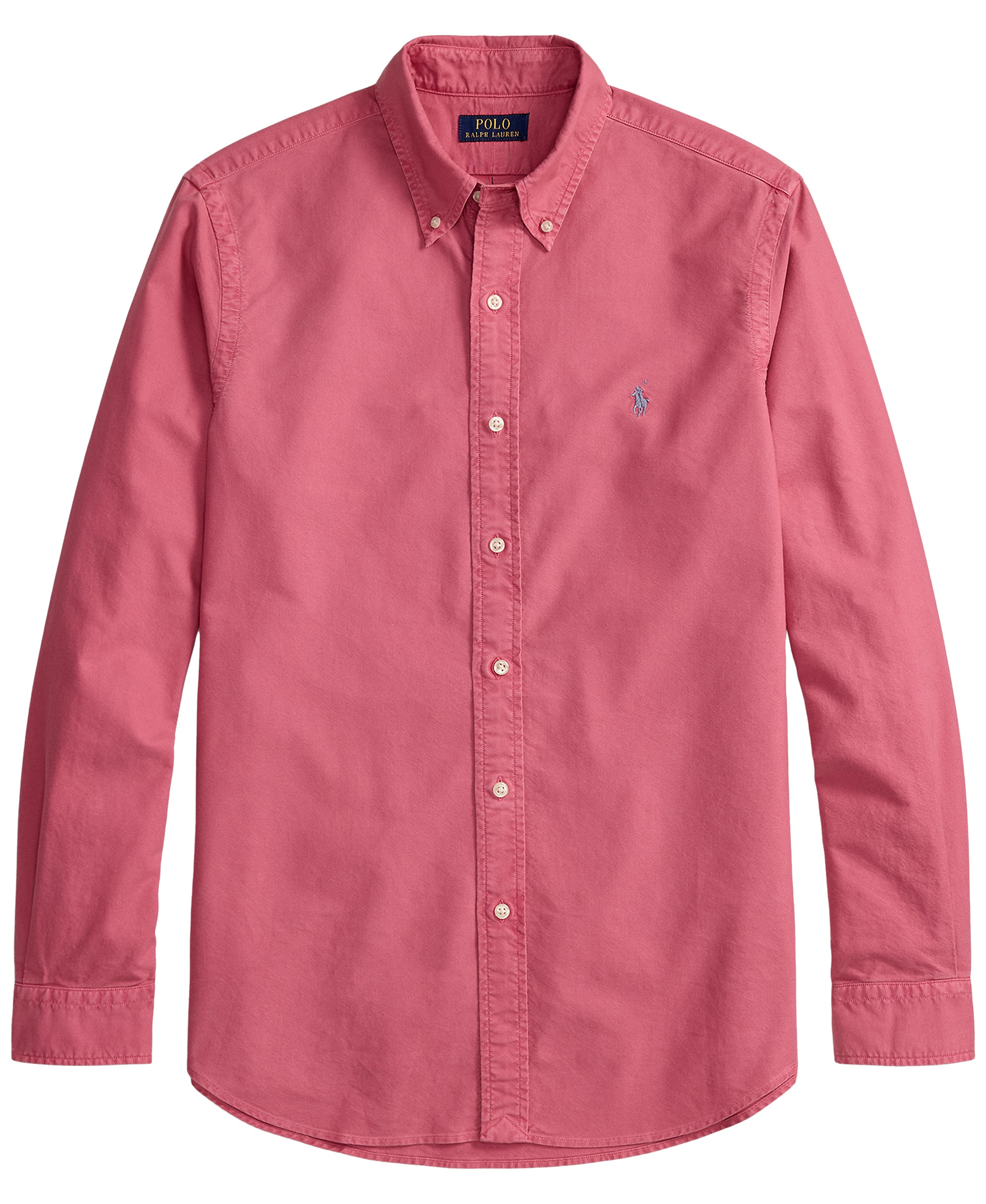 Polo Ralph Lauren Men's Garment-Dyed Oxford Shirt - Terrace Pink