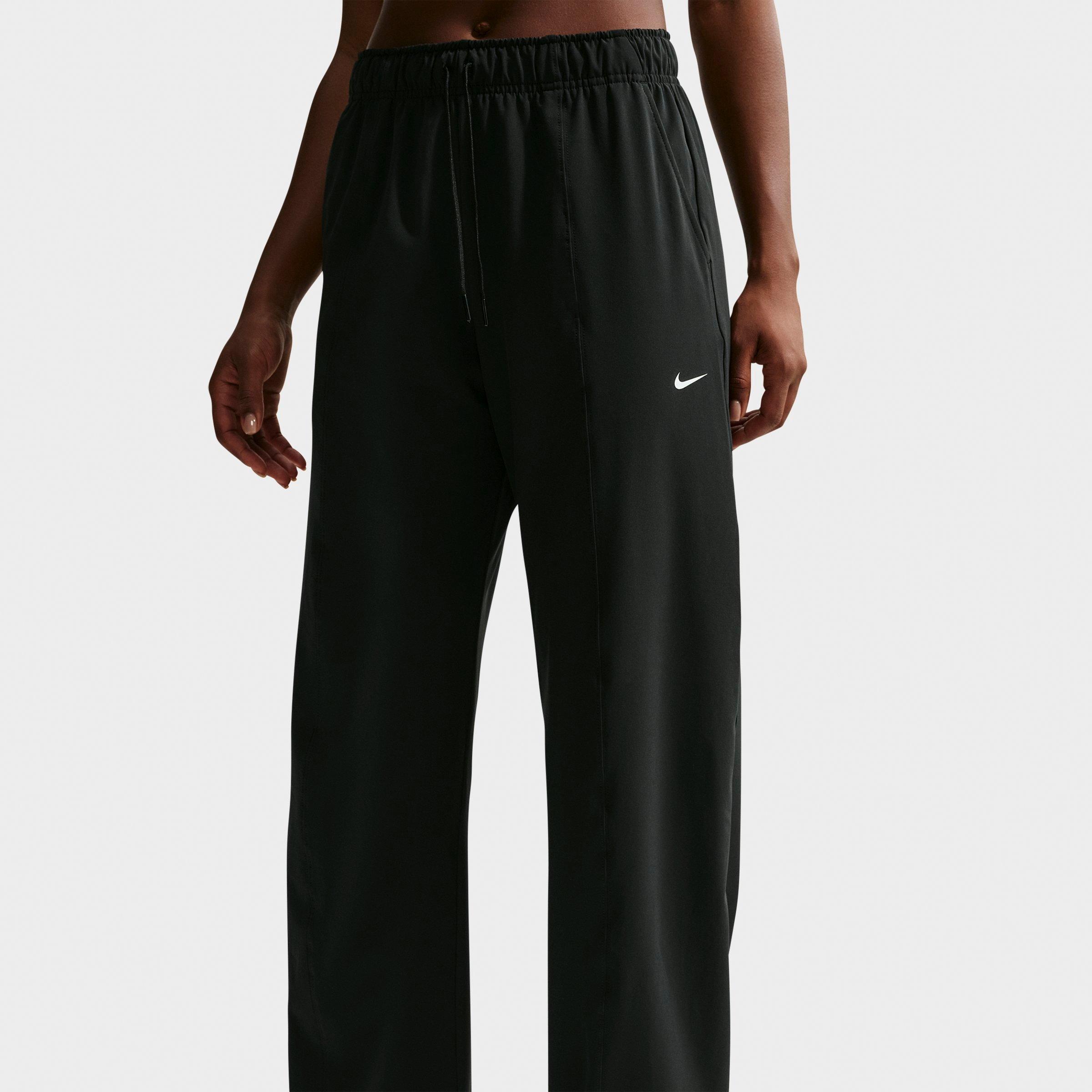 Women's Nithtke One Dri-FIT Woven Wide-Leg Pants - Black/White