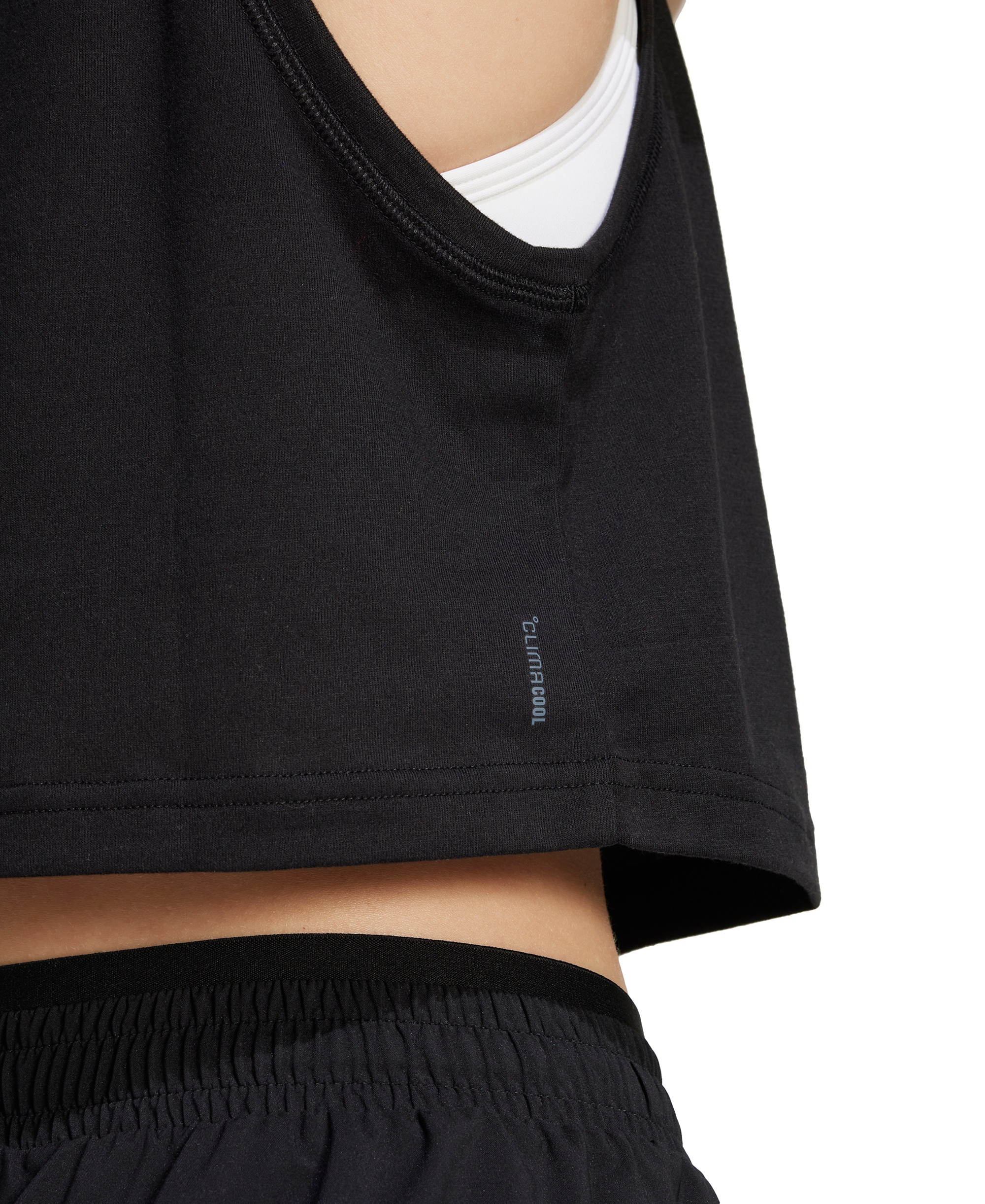 adidas Women's Train Essentials Boxy Workout Tank - Black