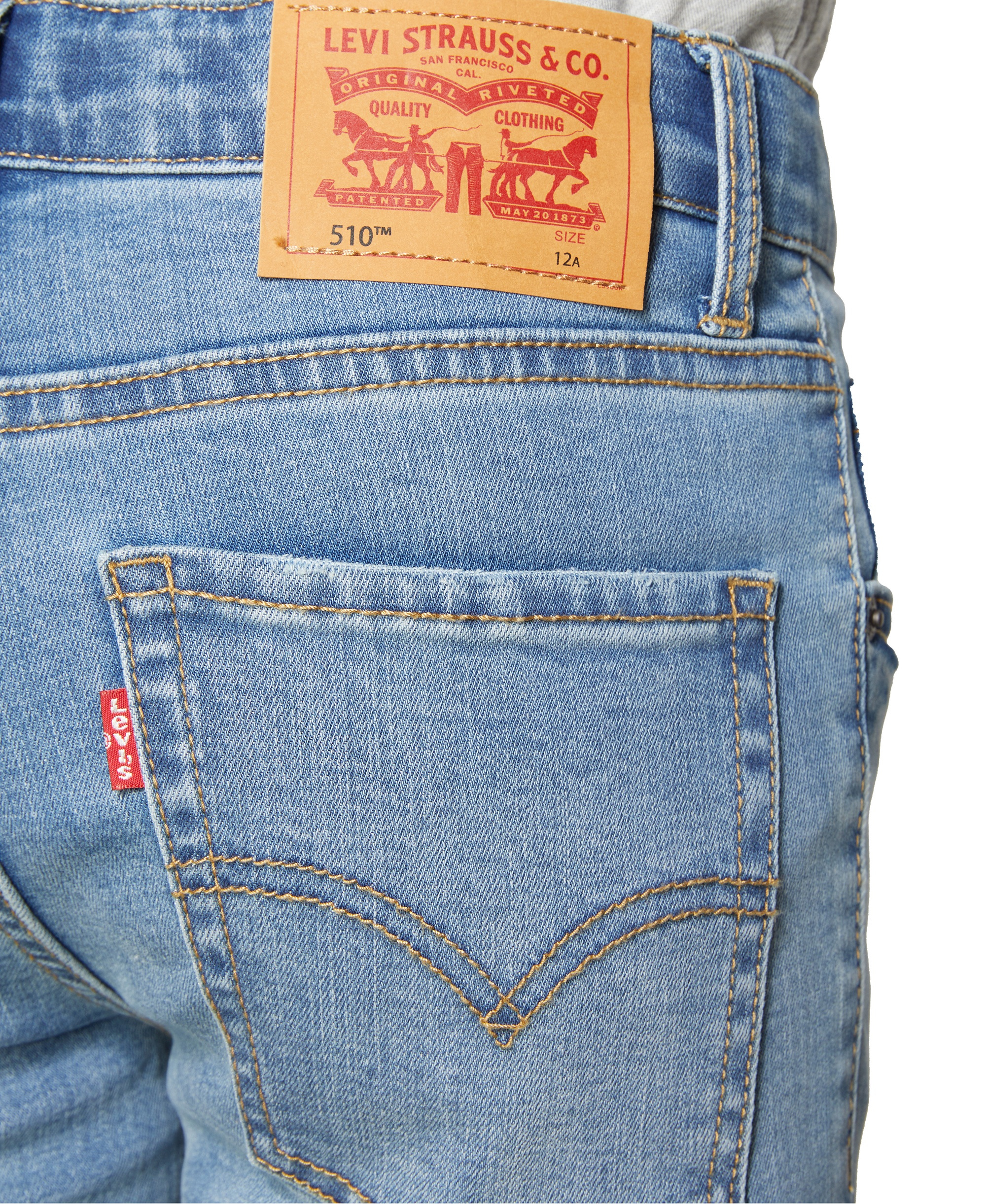 Levi's Boys' 8-20 510™ Skinny-Fit Stretch Performance Jeans - Milestone