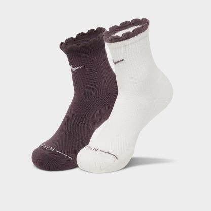 Women's Nike Everyday Elevated Mid-Crew Socks (2-Pack) - Multicolor