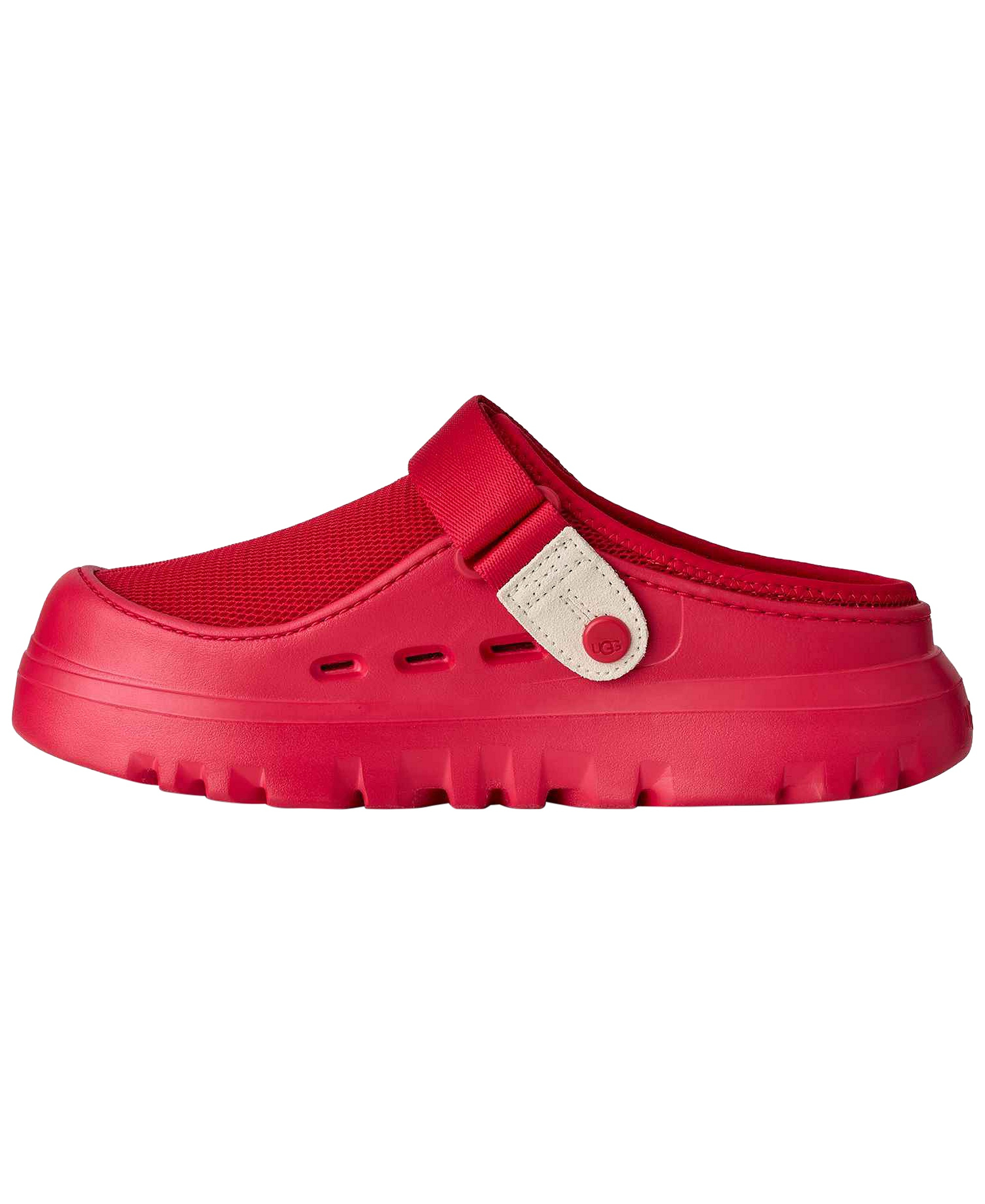 UGG® Men's Peakmod Round-Toe Clogs - Red
