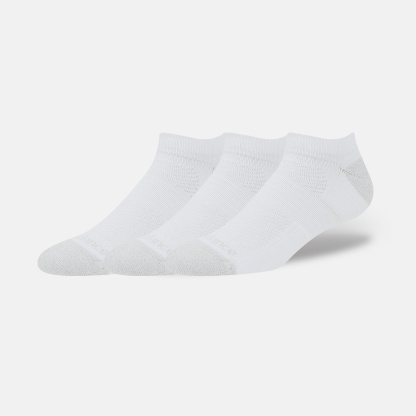 New Balance Active No Show Socks 3 Pack, LAS35206WT