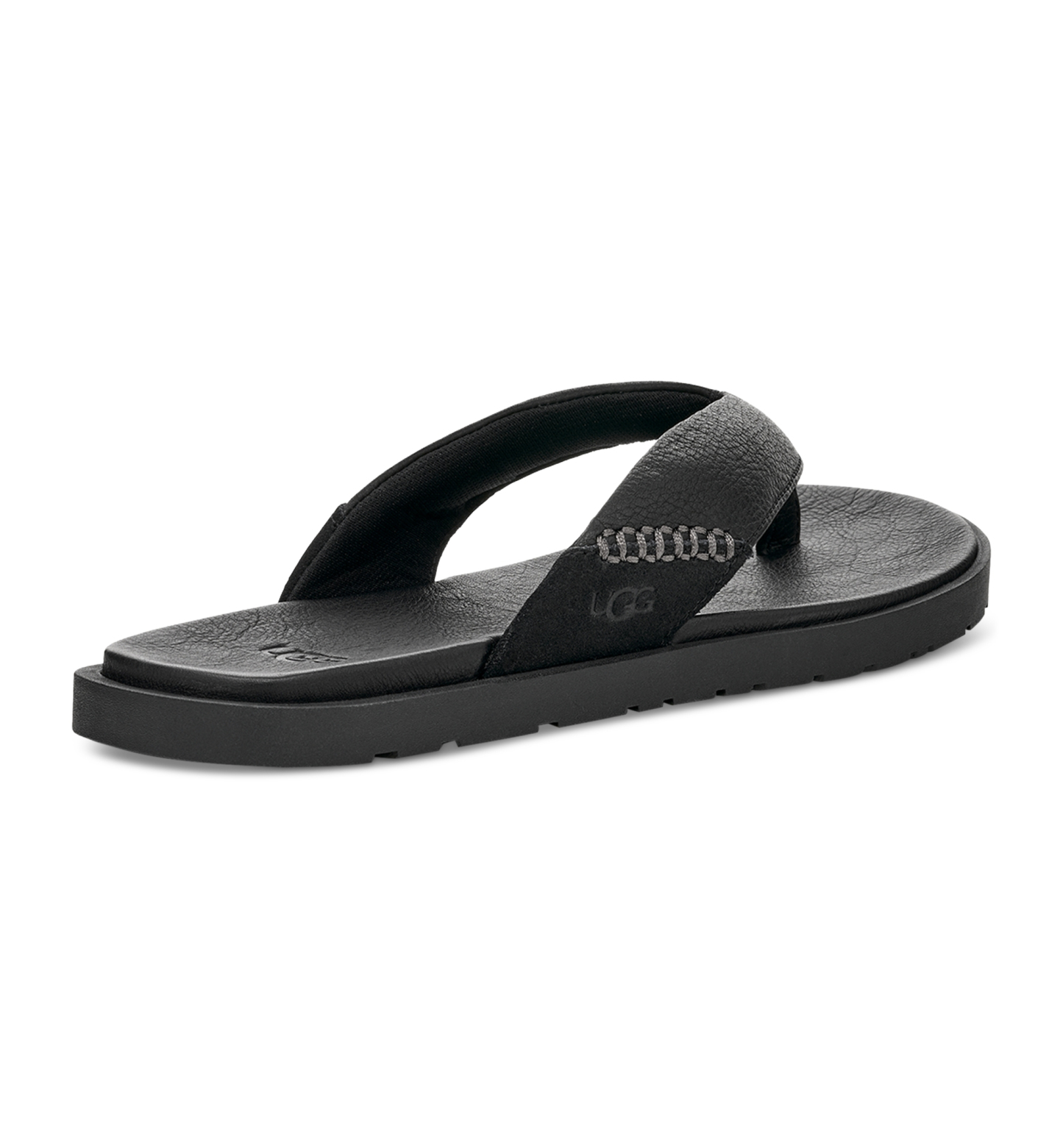 UGG® Men's Seaside II Flip Sandals - Black