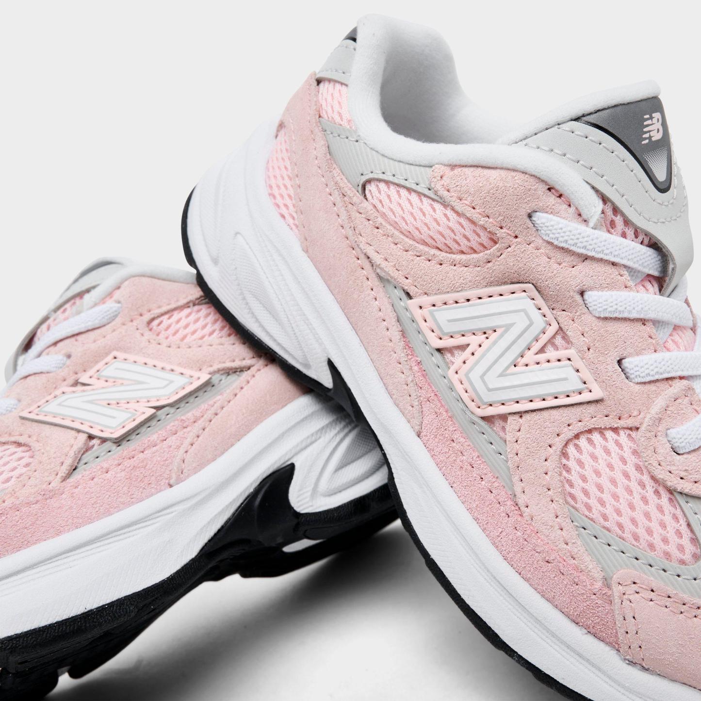 Kids' Toddler New Balance 2010 Stretch Lace Casual Shoes - Shell Pink/Grey Matte - view 3