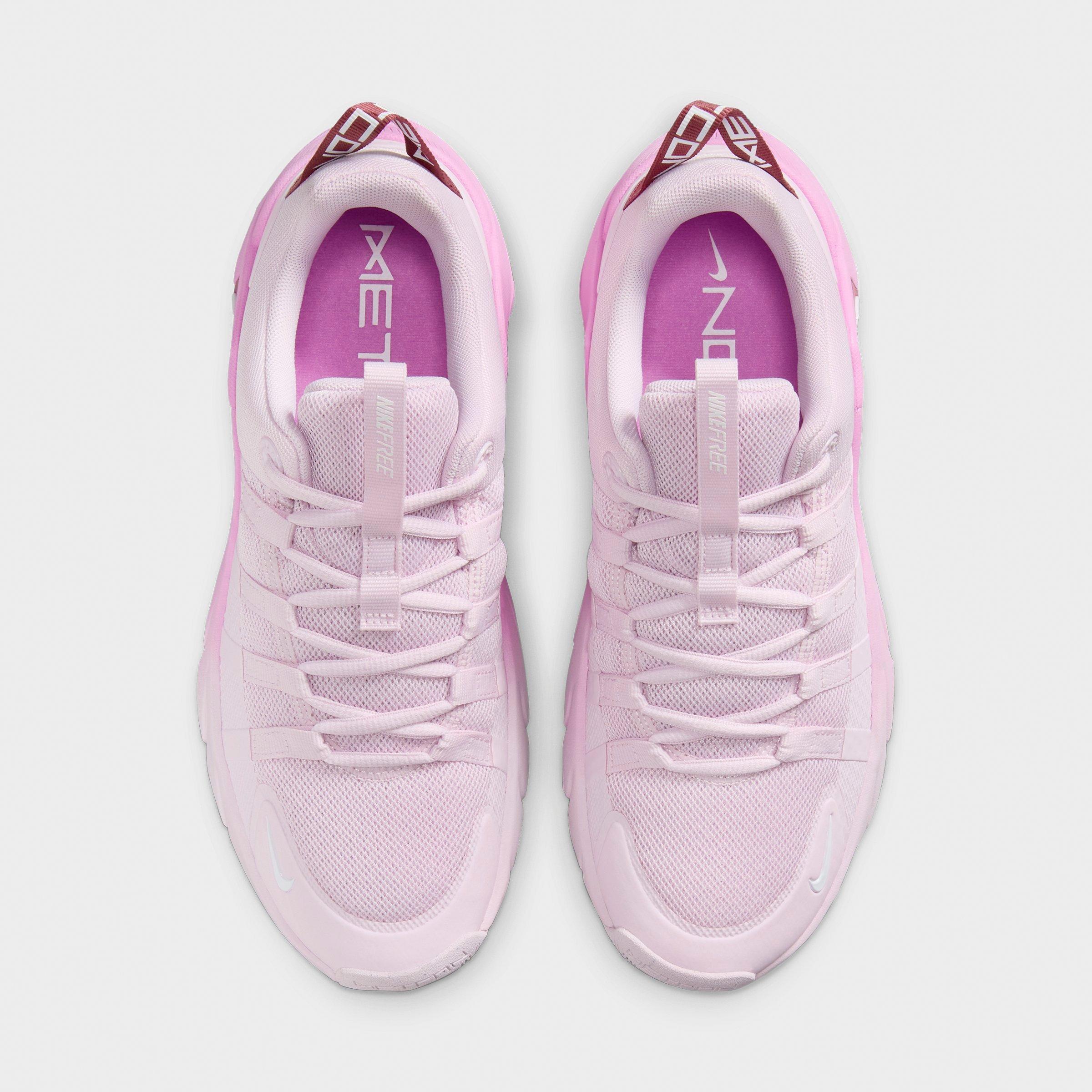 Women’s Nithtke Free Metcon 7 Training Shoes - Part 2 - Bleached Lilac/Light Magenta/Pink Smoke/White - Top view