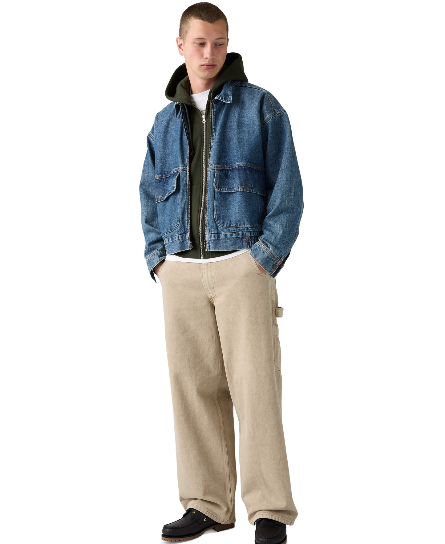 Levi's Men's Baggy Utility Zip-Fly Jeans - Think Twice