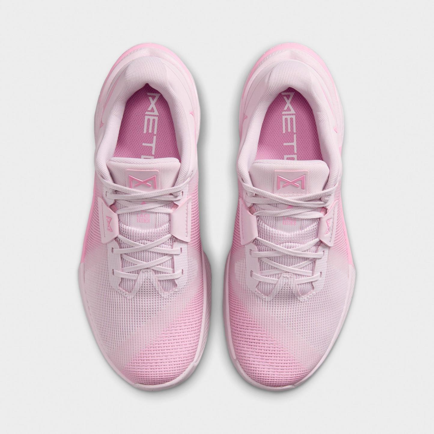Women's Nithtke Metcon 10 Training Shoes - Bleached Lilac/Light Magenta/Pink Rise - Top view