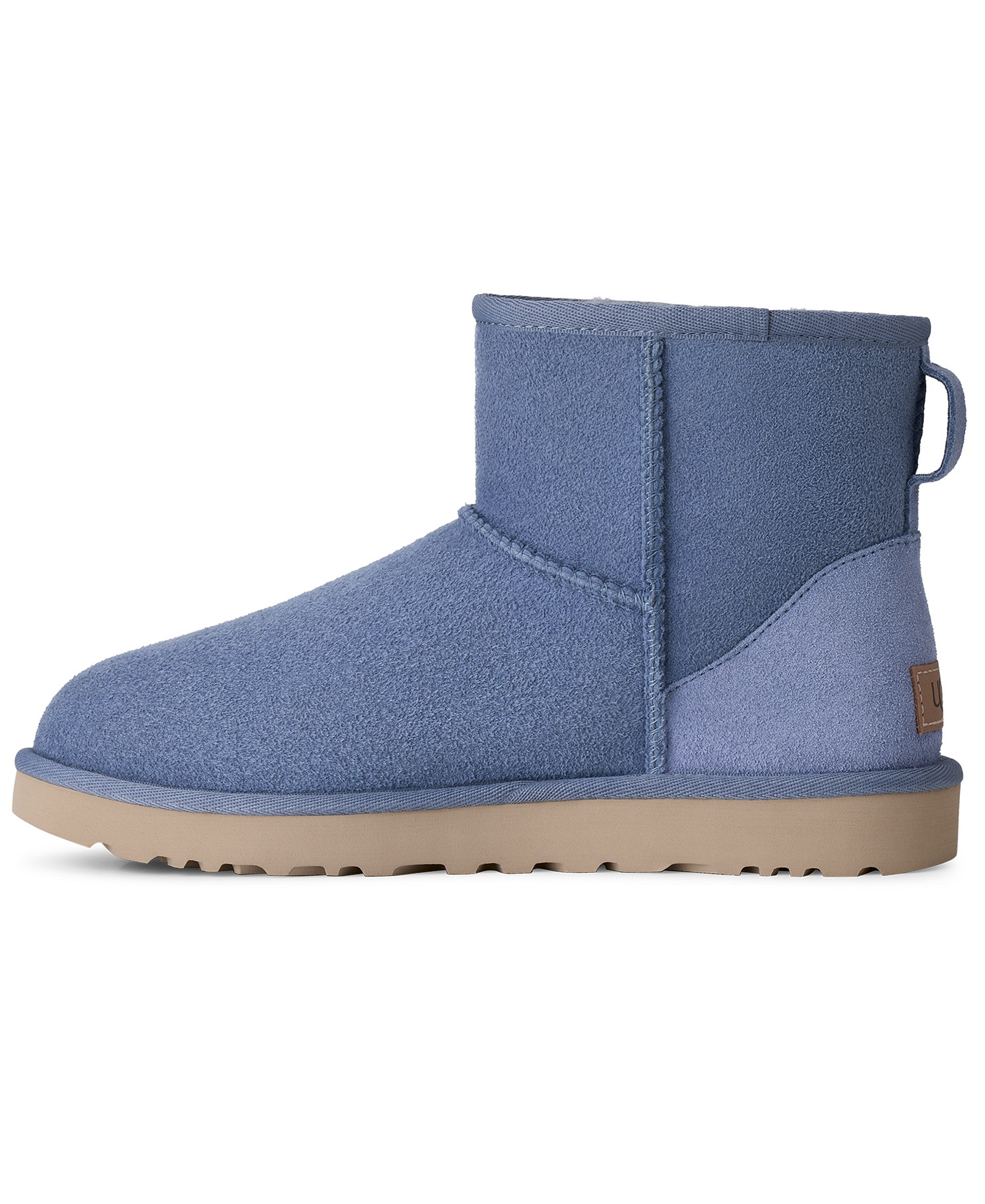 UGG® Women's Classic II Pull-On Mini Booties - Stormy Blue