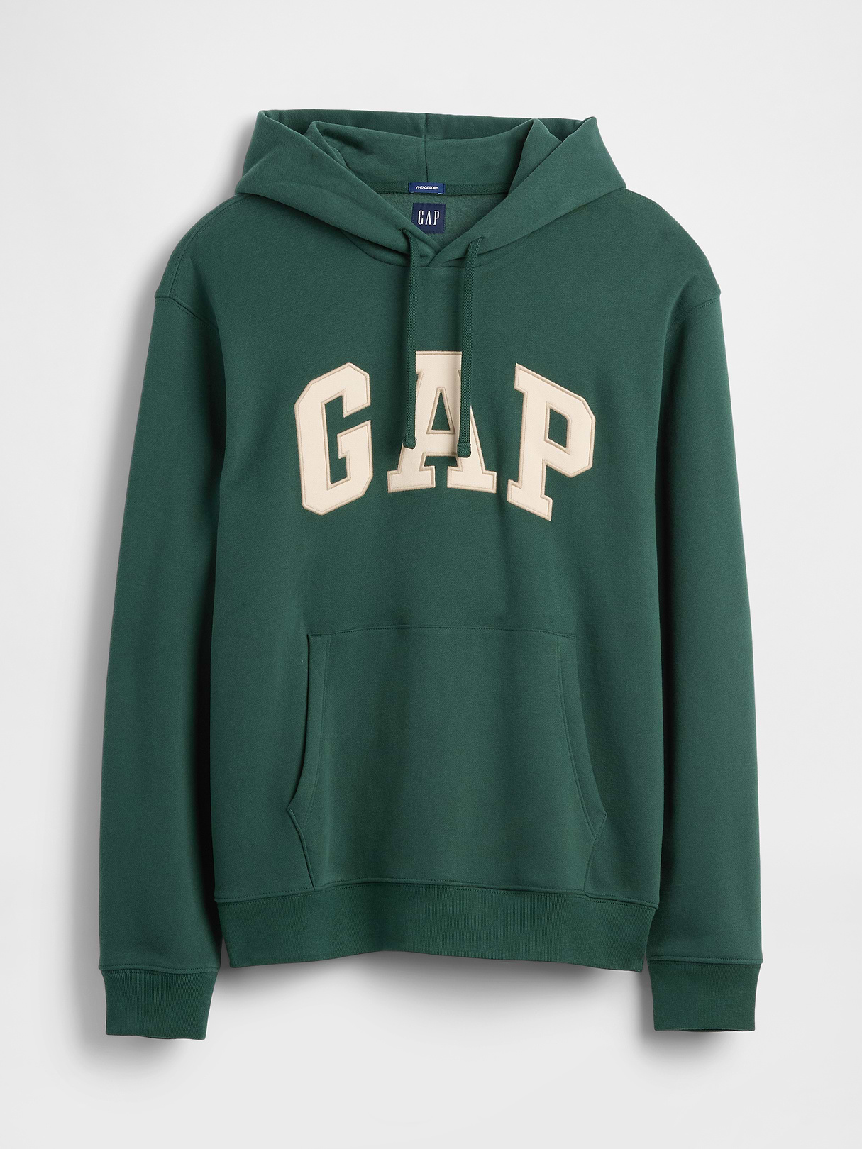 Adult VintageSoft Arch Logo Hoodie - deep hunter