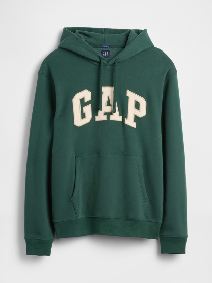 Adult VintageSoft Arch Logo Hoodie - deep hunter