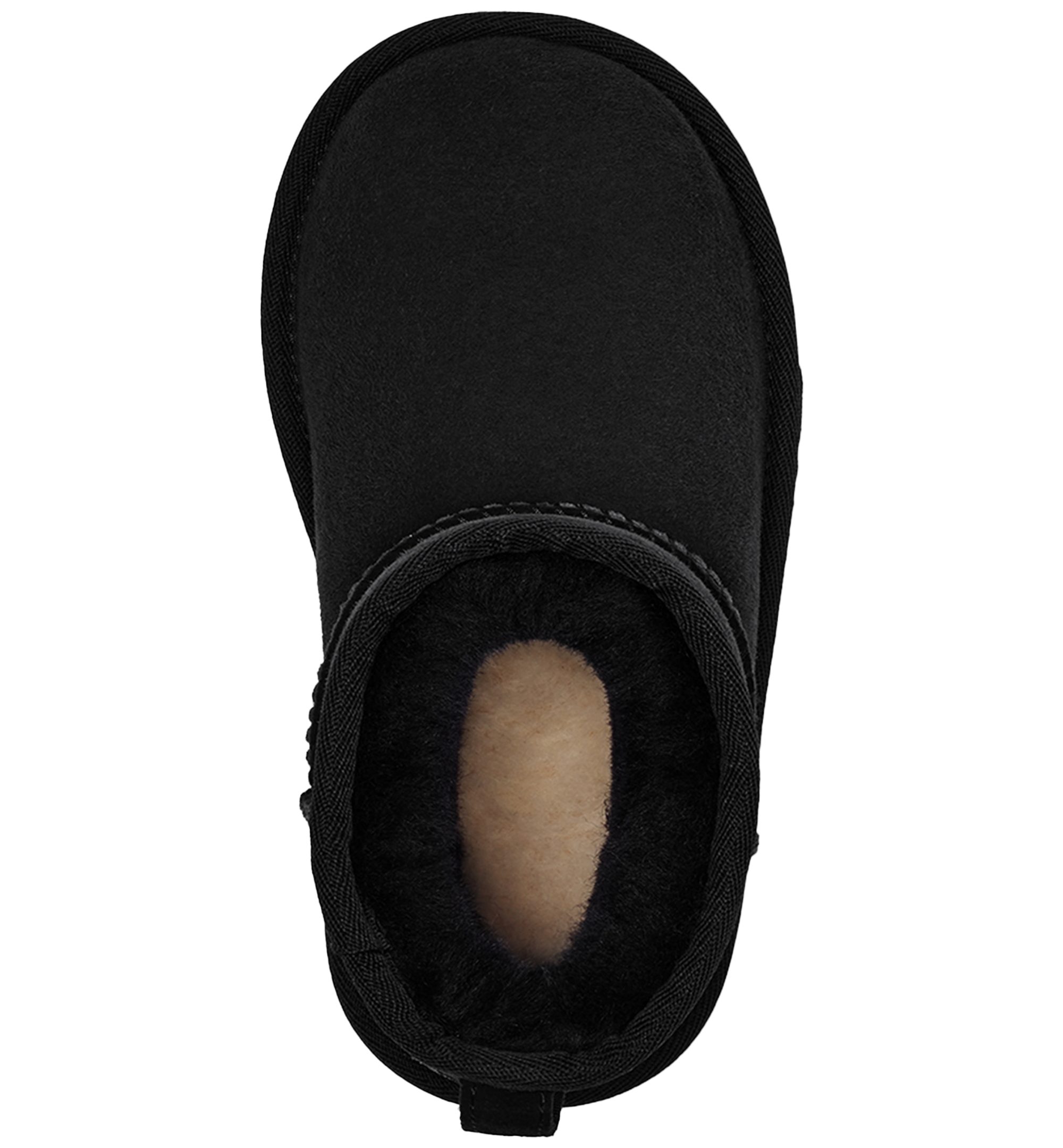 UGG® Toddler Kids Classic Mini II Round Toe Booties - Black