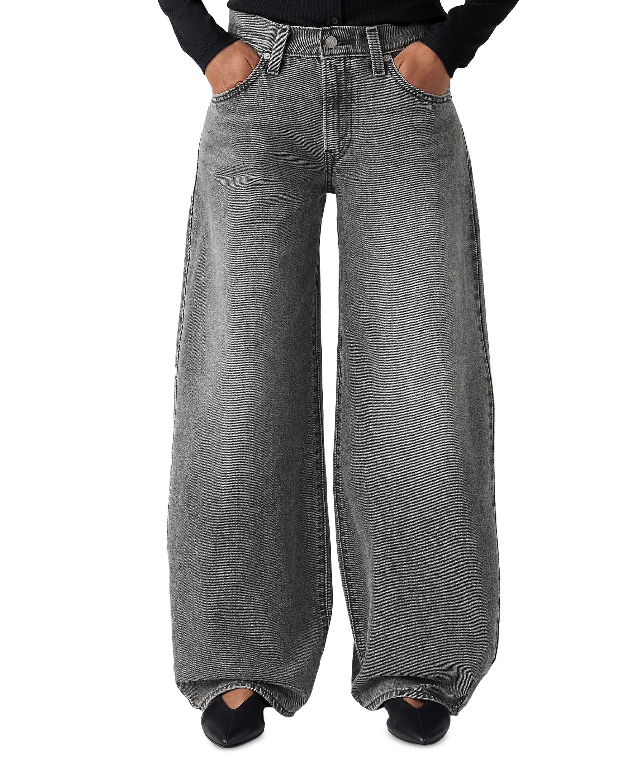 Levi's Women's Mid-Rise Middy Balloon Jeans - Disquiet Day