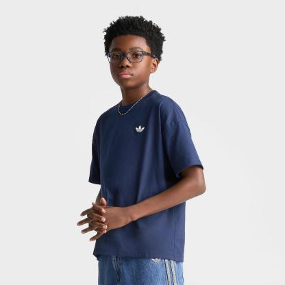 Big Kids' adidas Originals FIFA World Cup Archive Poster Graphic T-Shirt - Night Indigo - view 3