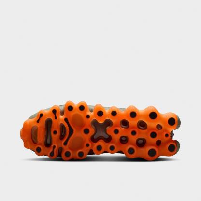 Big Kids' Nithtke Air Liquid Max Casual Shoes - Black/Metallic Silver/Light Army - Bottom view