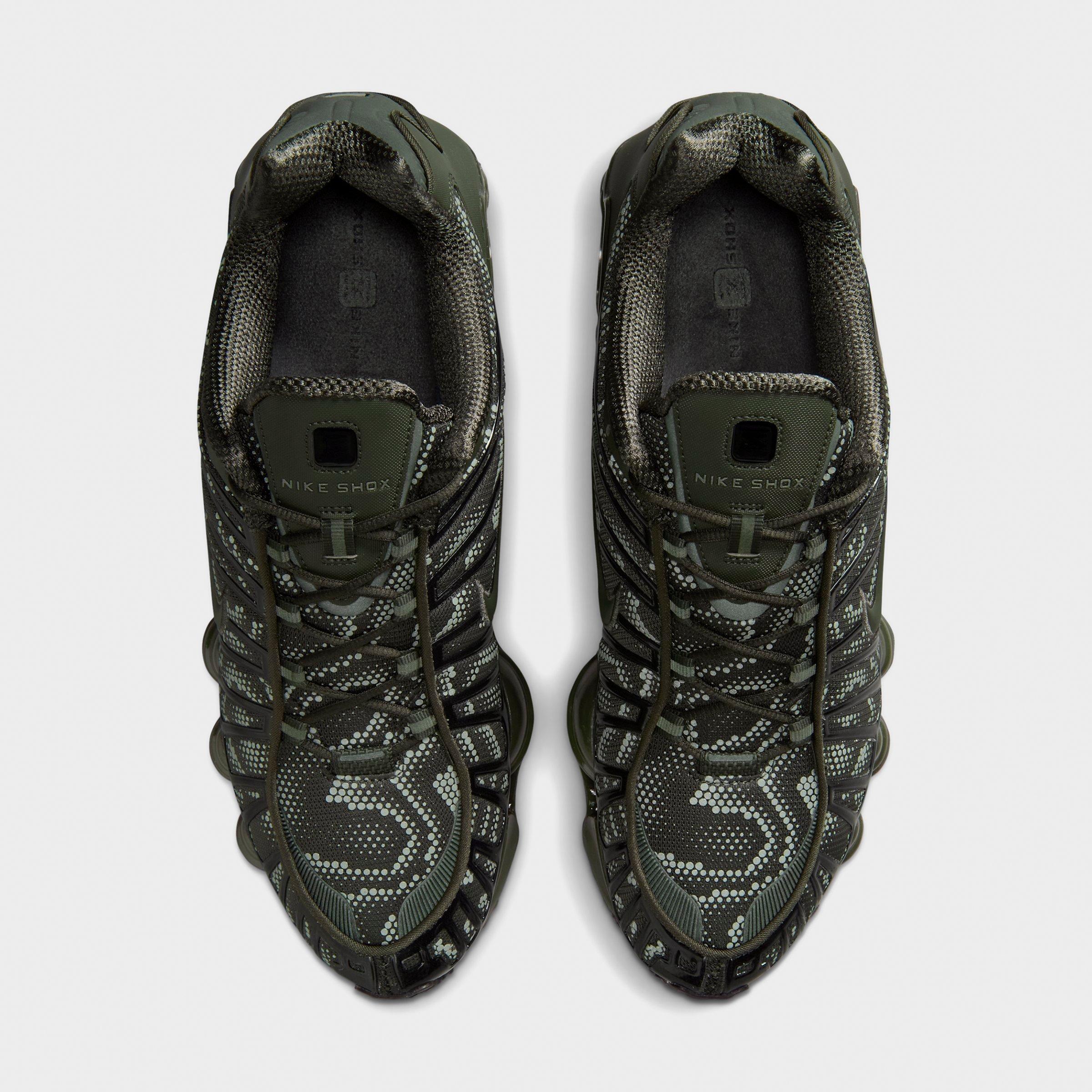 Men's Nithtke Shox TL Casual Shoes - Part 2 - Newsprint/Black/Newsprint - Top view