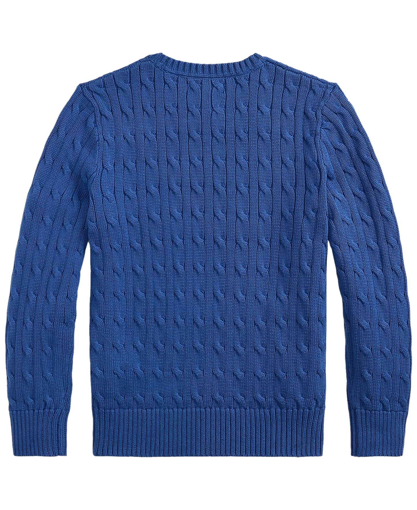 Polo Ralph Lauren Boys' 8-20 Cable-Knit Cotton Sweater - Dusty Azure