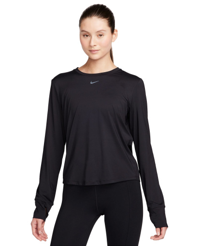 Nike Women's One Classic Dri-FIT Long-Sleeve Top - Black