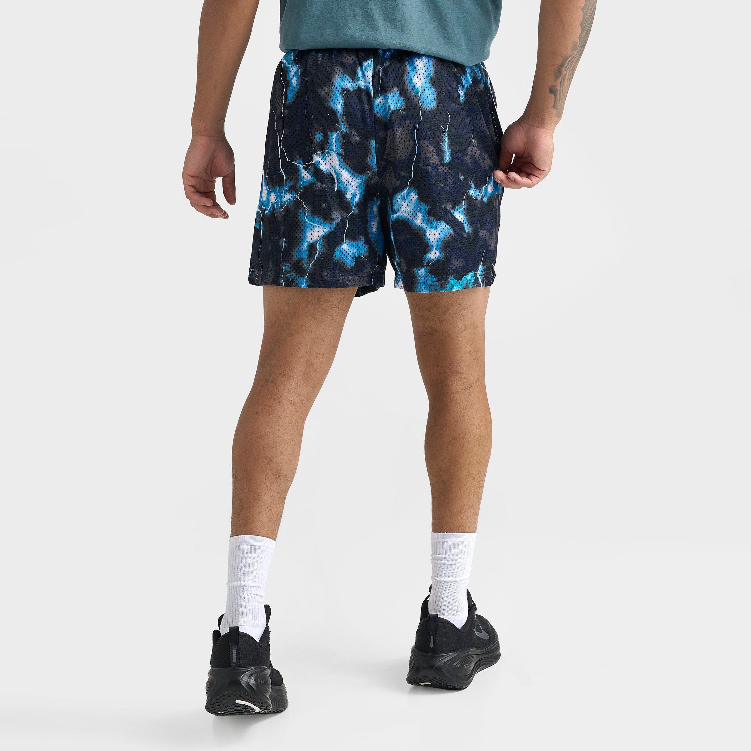 Men's Nithtke Standard Issue Dri-FIT 5" Lightning Mesh Basketball Shorts - Light Current Blue/Black/Pale Ivory