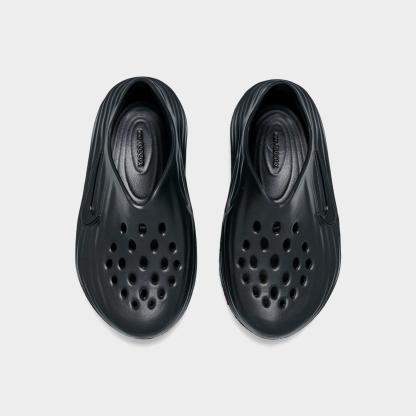 Little Kids' Nithtke ReactX Rejuven8 Recovery Casual Shoes - Black/Black/Black - Top view