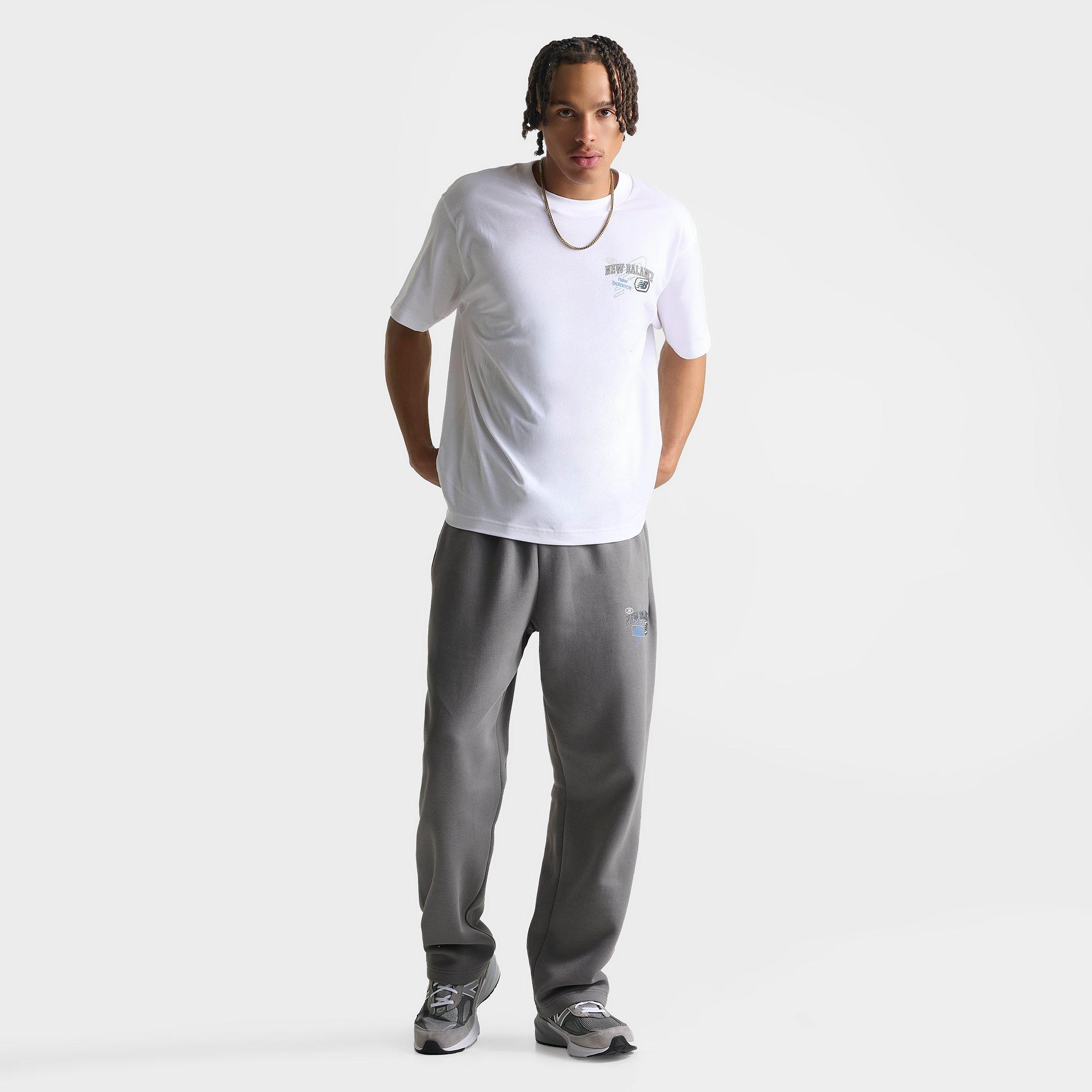 Men's New Balance Puffed T-Shirt - White - view 2
