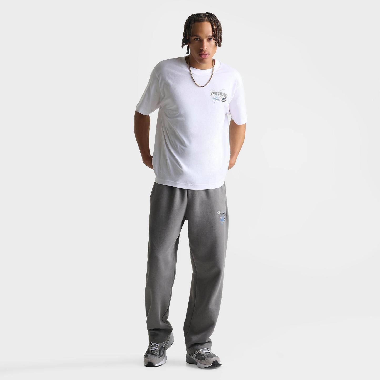 Men's New Balance Puffed T-Shirt - White - view 2