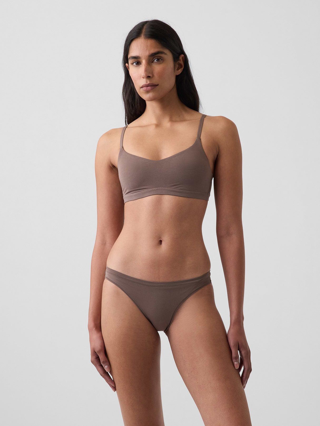 SoftMade Modal Bralette - Toasted almond brown