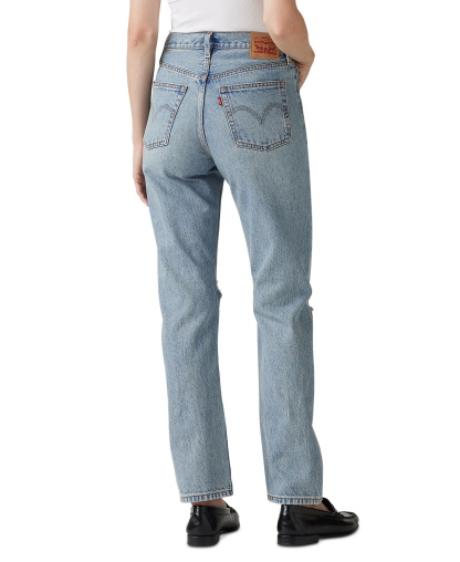 Levi's Women's 501 Original-Fit Straight-Leg Jeans - Plan To Stay