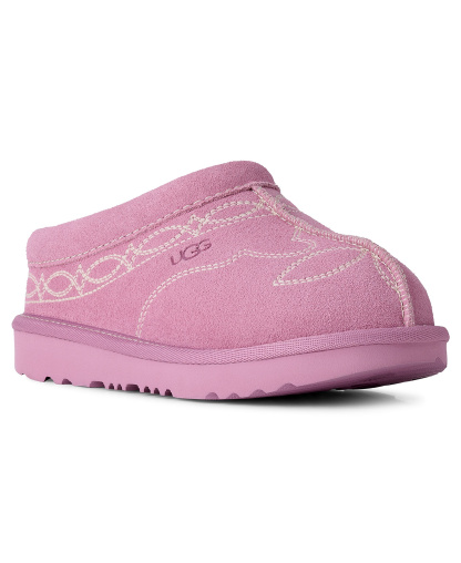 UGG® Kids Tasman II Western Clog Round Toe Slippers - Dusty Orchid