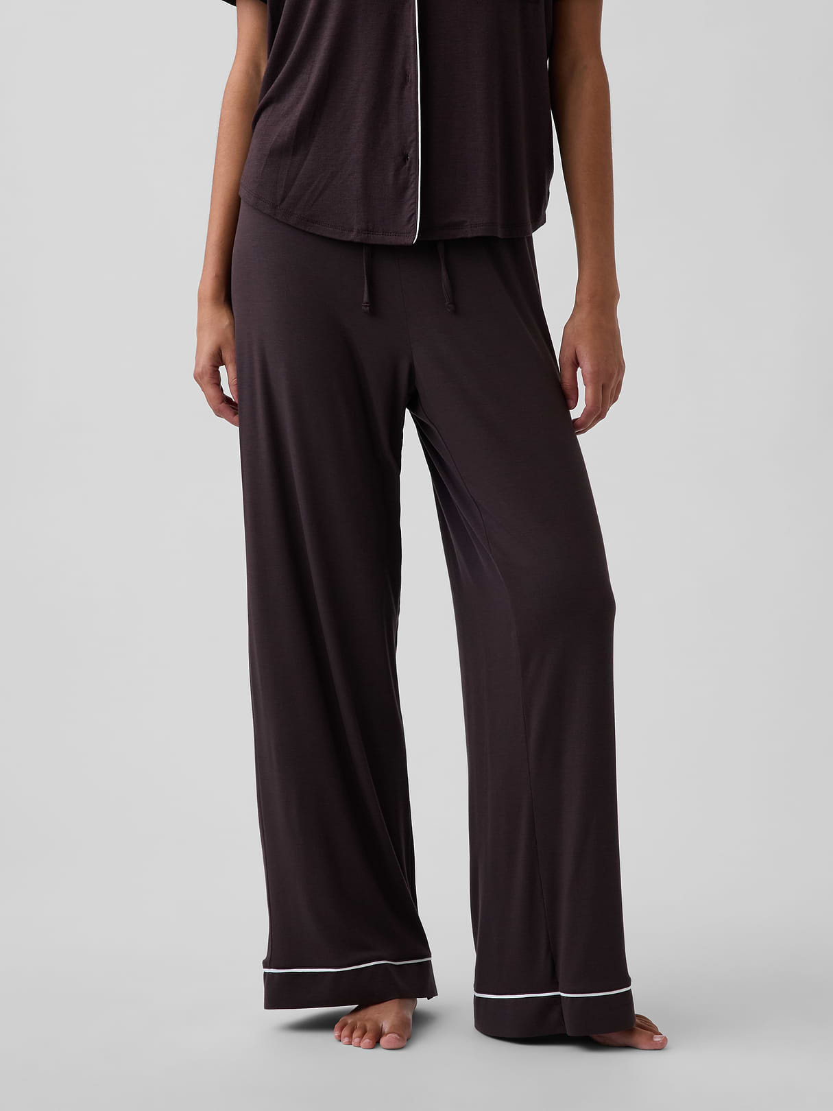 SoftMade Modal PJ Pants - Terra brown