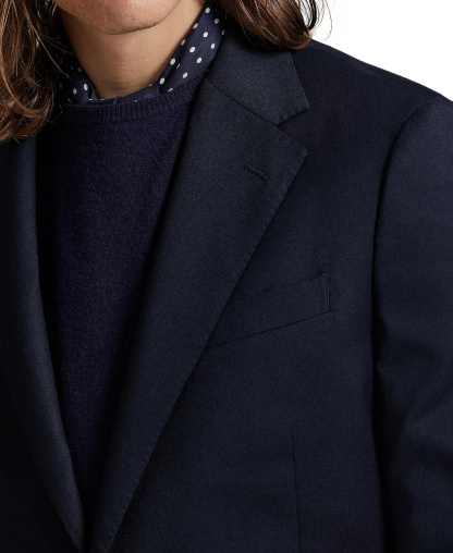 Polo Ralph Lauren Men's Polo Modern Wool-Blend Gabardine Blazer - Navy