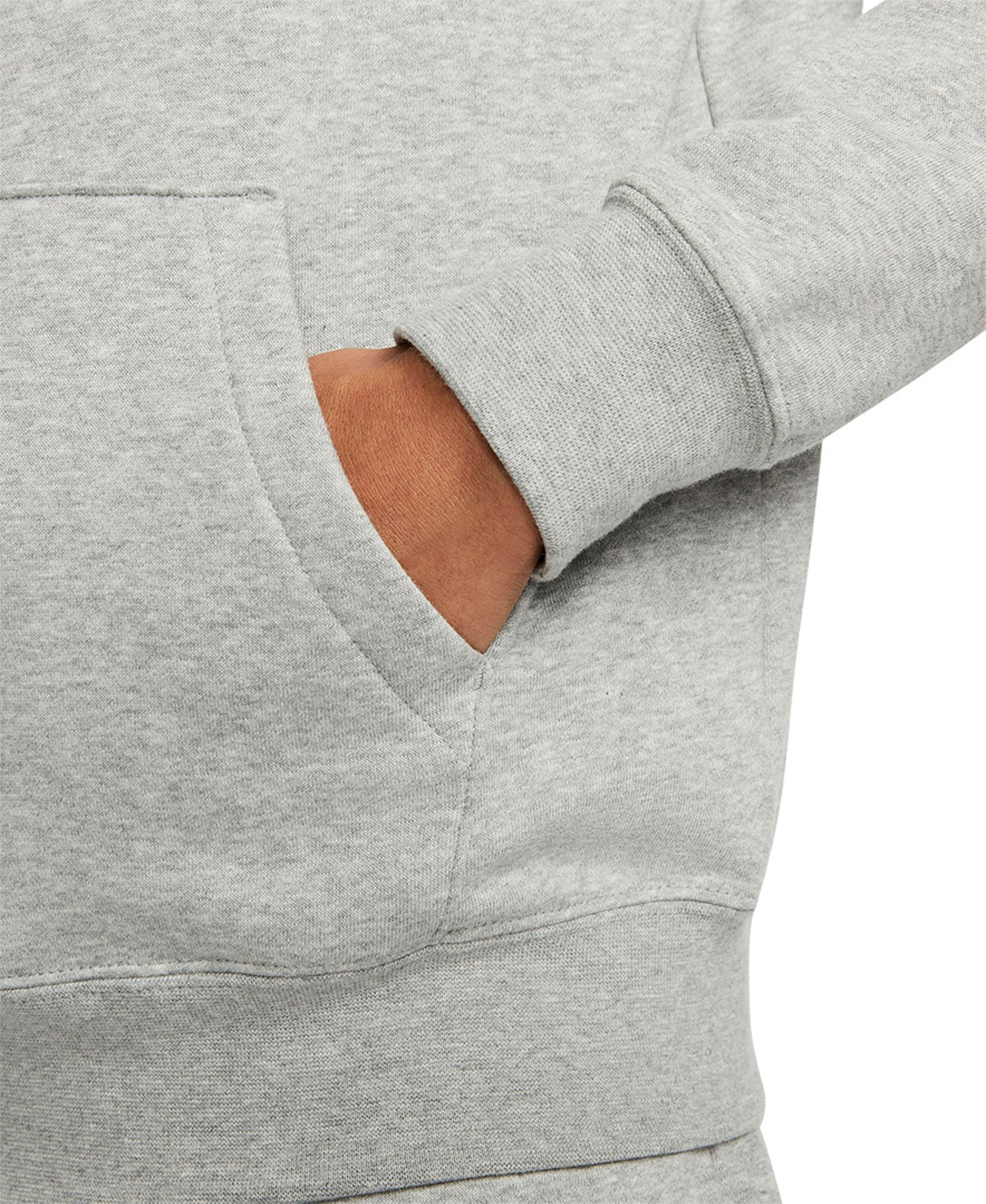 Nike Women's Sportswear Club Fleece Full-Zip Hoodie - Dark Grey Heather