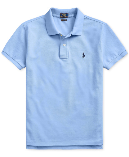 Polo Ralph Lauren Women's Classic-Fit Mesh Polo Shirt - Harbor Island Blue