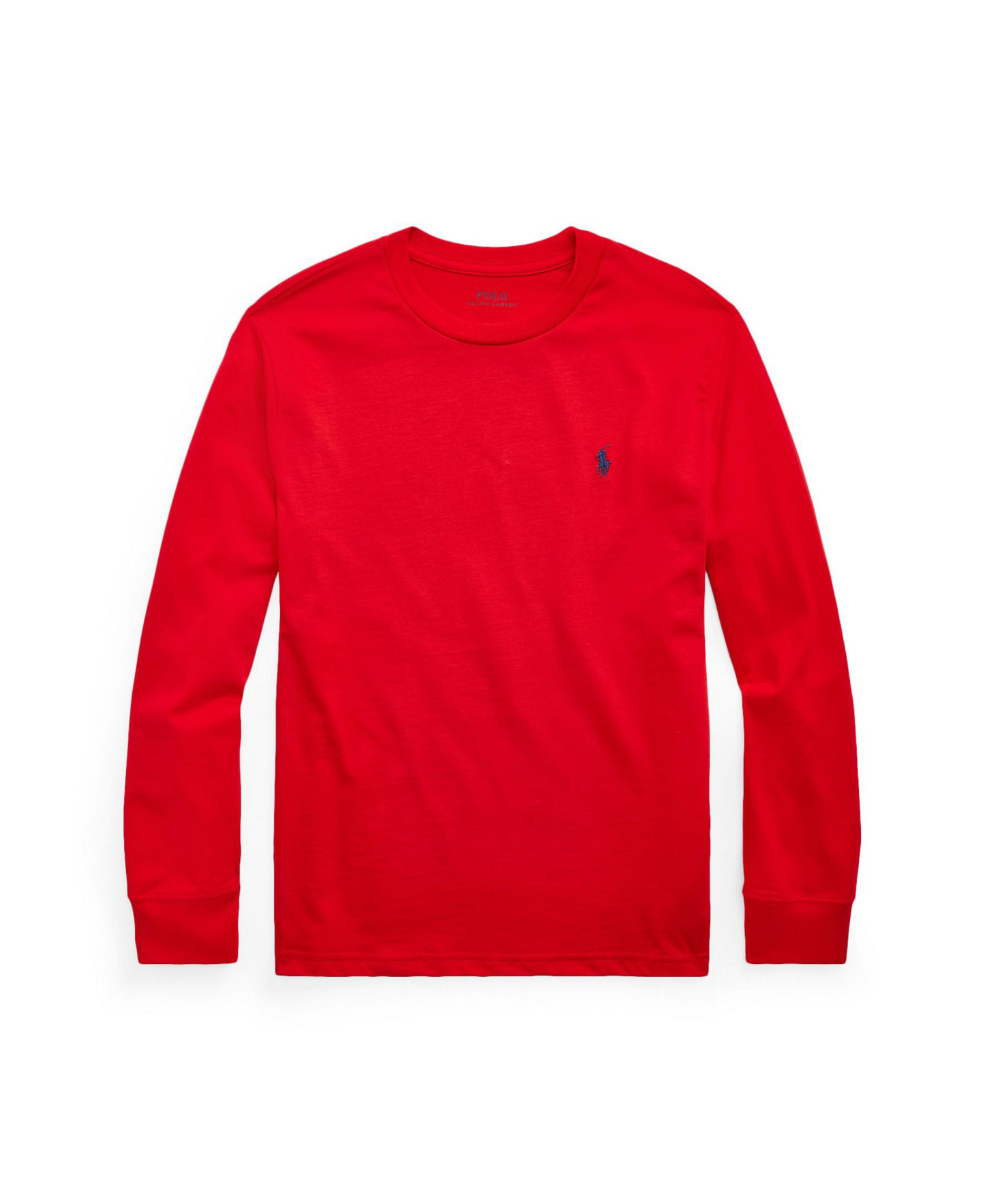 Polo Ralph Lauren Boys' 8-20 Cotton Jersey Long-Sleeve T-shirt - Rl2000 Red