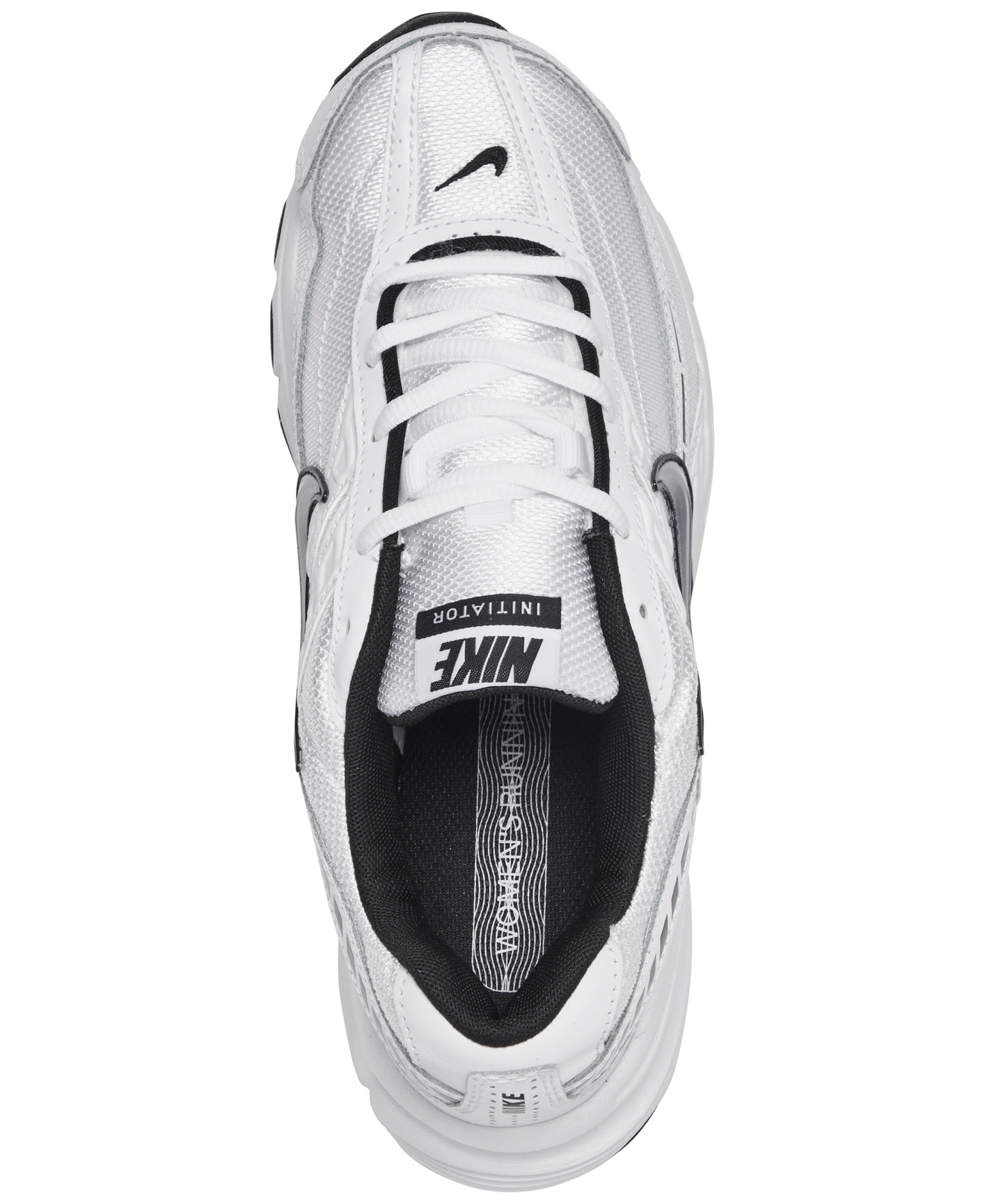 Nike Women's Initiator Running Sneakers from Finish Line - White/Silver