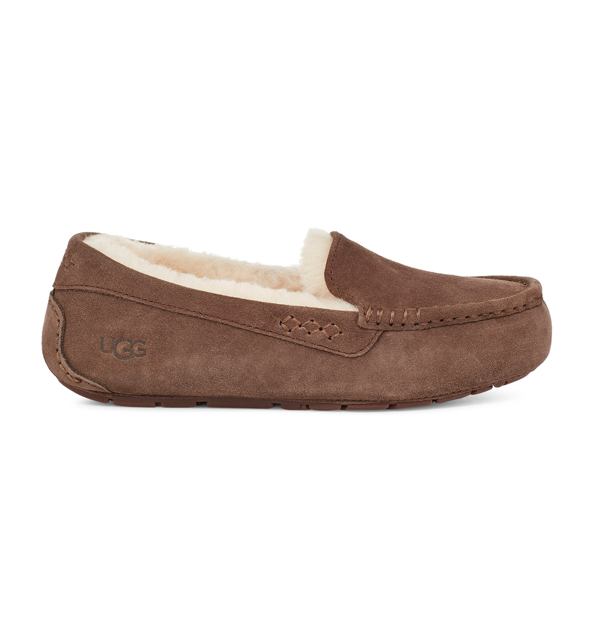 UGG® Women's Ansley Slip On Moccasin Slippers - Espresso