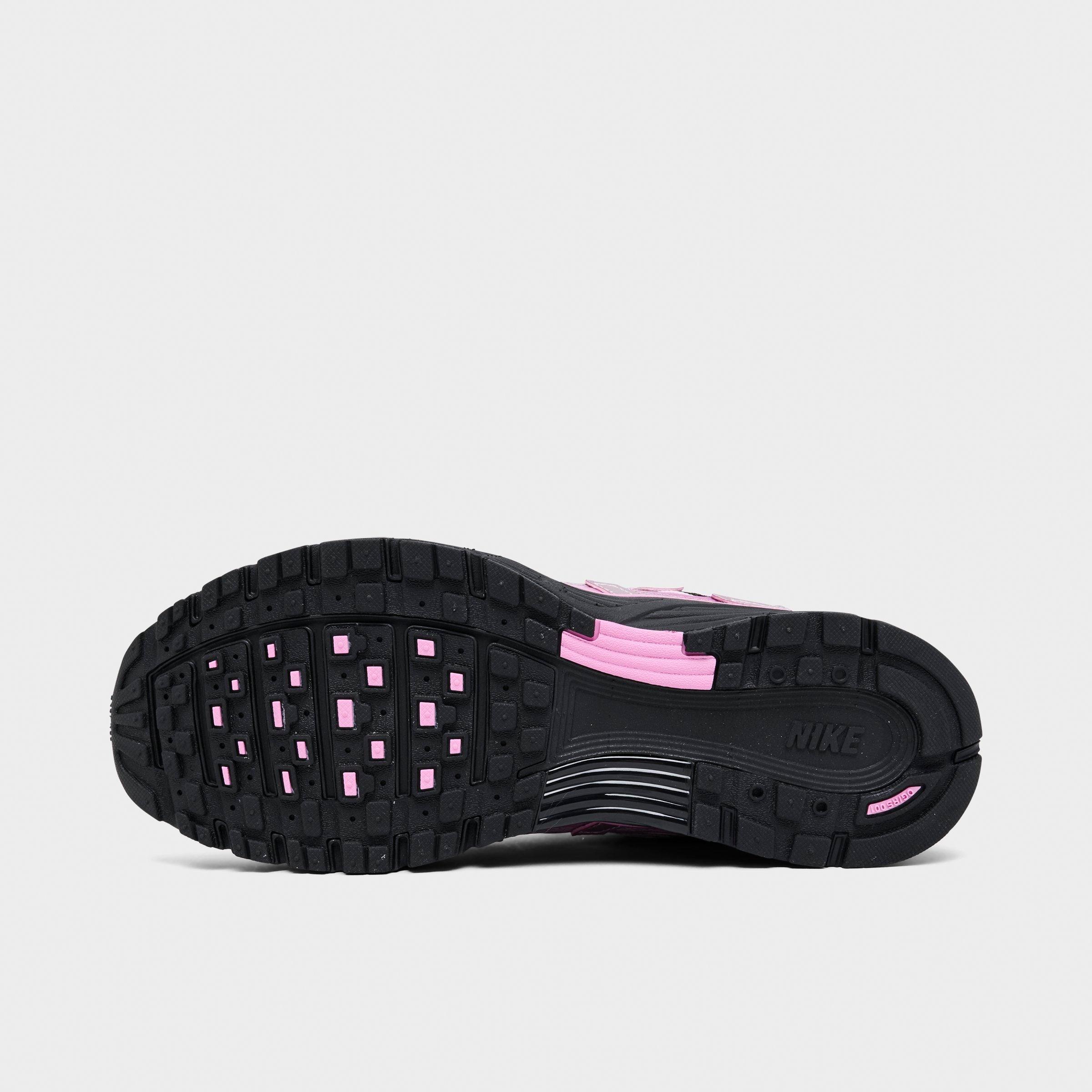 Women's Nithtke P-6000 Casual Shoes - Part 2 - Black/Pink Foam/Light Magenta/Black - Bottom view