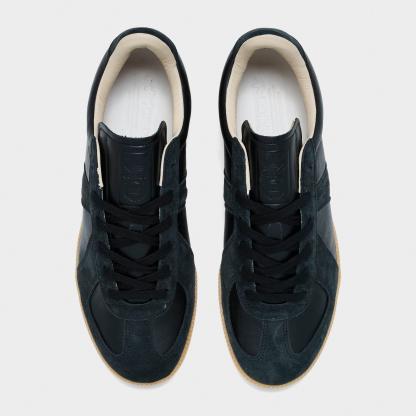 Men's adidas Originals BW Army Casual Shoes - Black/Black/Gum - Top view