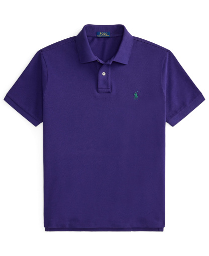 Polo Ralph Lauren Men's Classic-Fit Mesh Polo Shirt - Medievel Purple/C5200