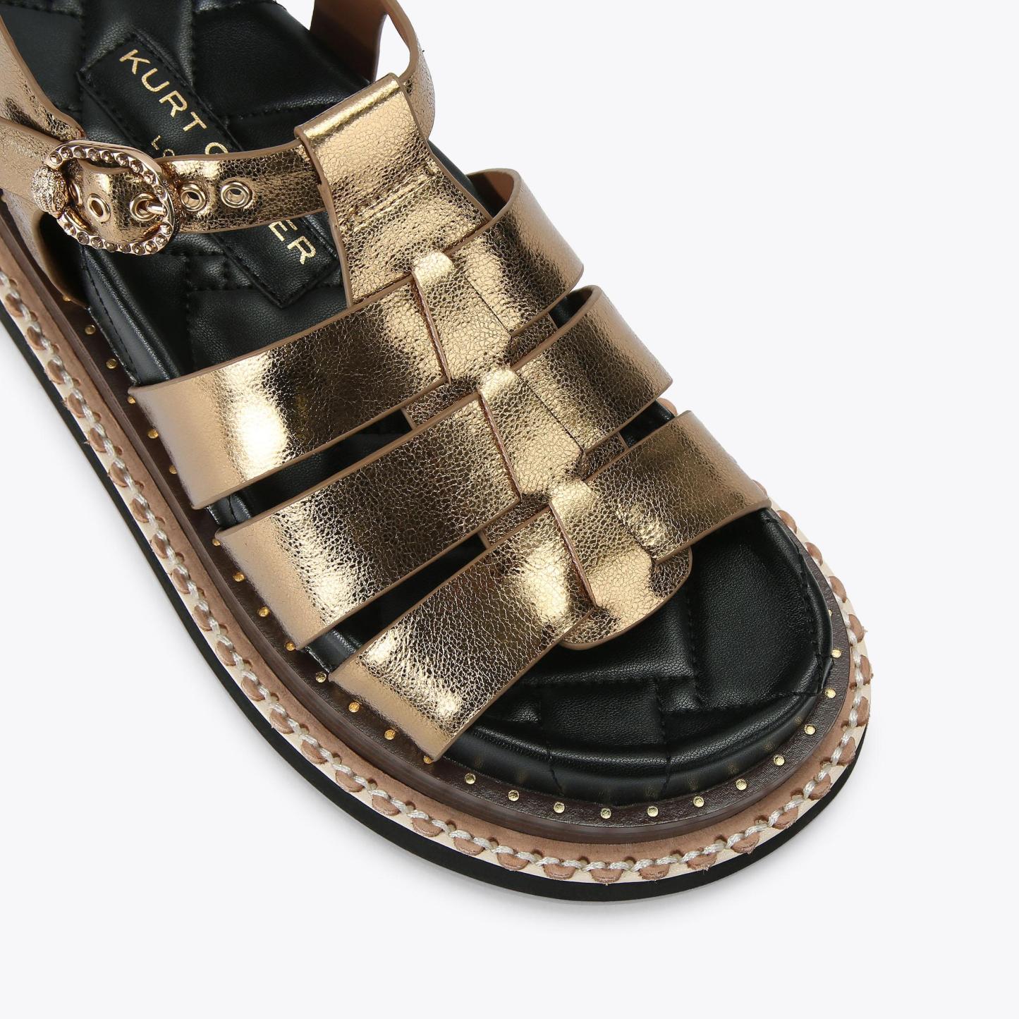 Kurt Geiger London Orson Fisherman - Metallics - view 5