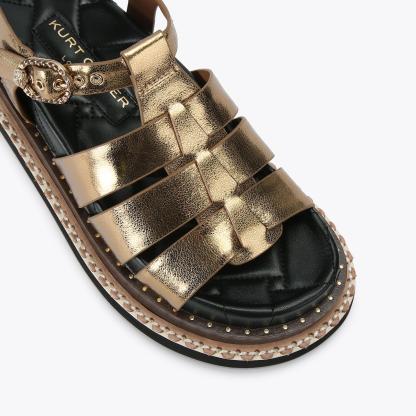 Kurt Geiger London Orson Fisherman - Metallics - view 5