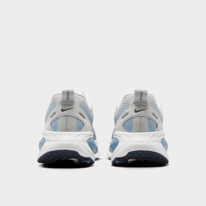 Men's Nithtke Vomero 18 Running Shoes - Part 1 - Grey Fog/Off White/Work Blue/Dark Obsidian - Back view