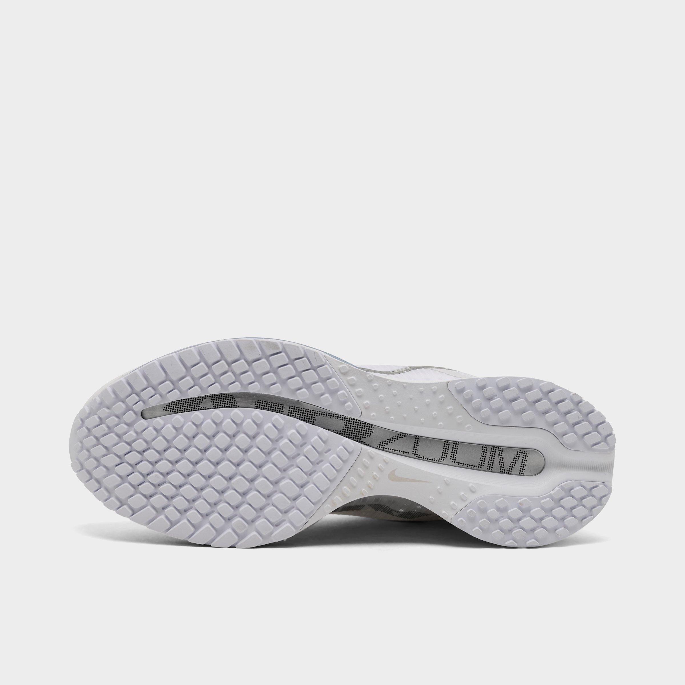 Women's Nithtke Pegasus Premium Running Shoes - Part 2 - White/Metallic Silver - Bottom view