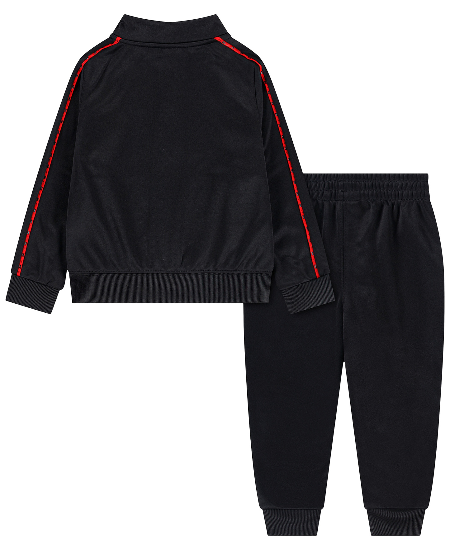 Nike Toddler Boys' 2T-4T Dri-Fit Lifestyle Full-Zip Jacket and Pants, 2-Piece Set - Black