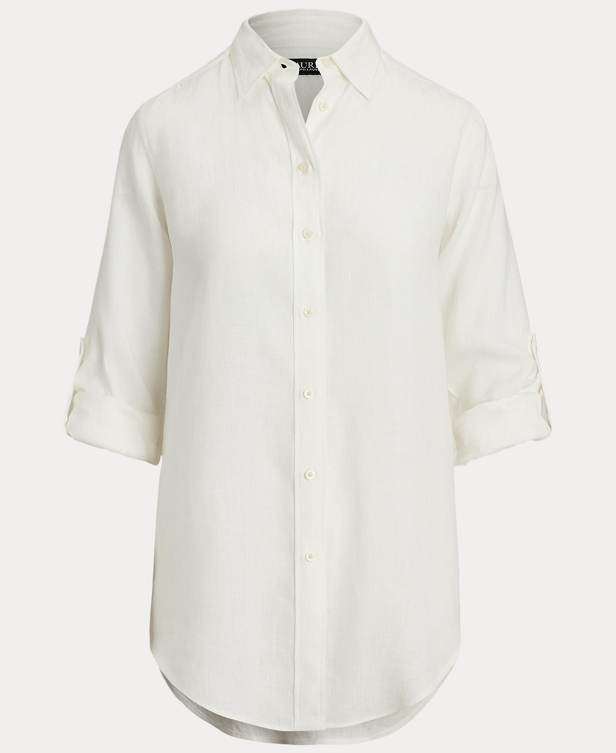 Lauren Ralph Lauren Women's Linen Shirt - White