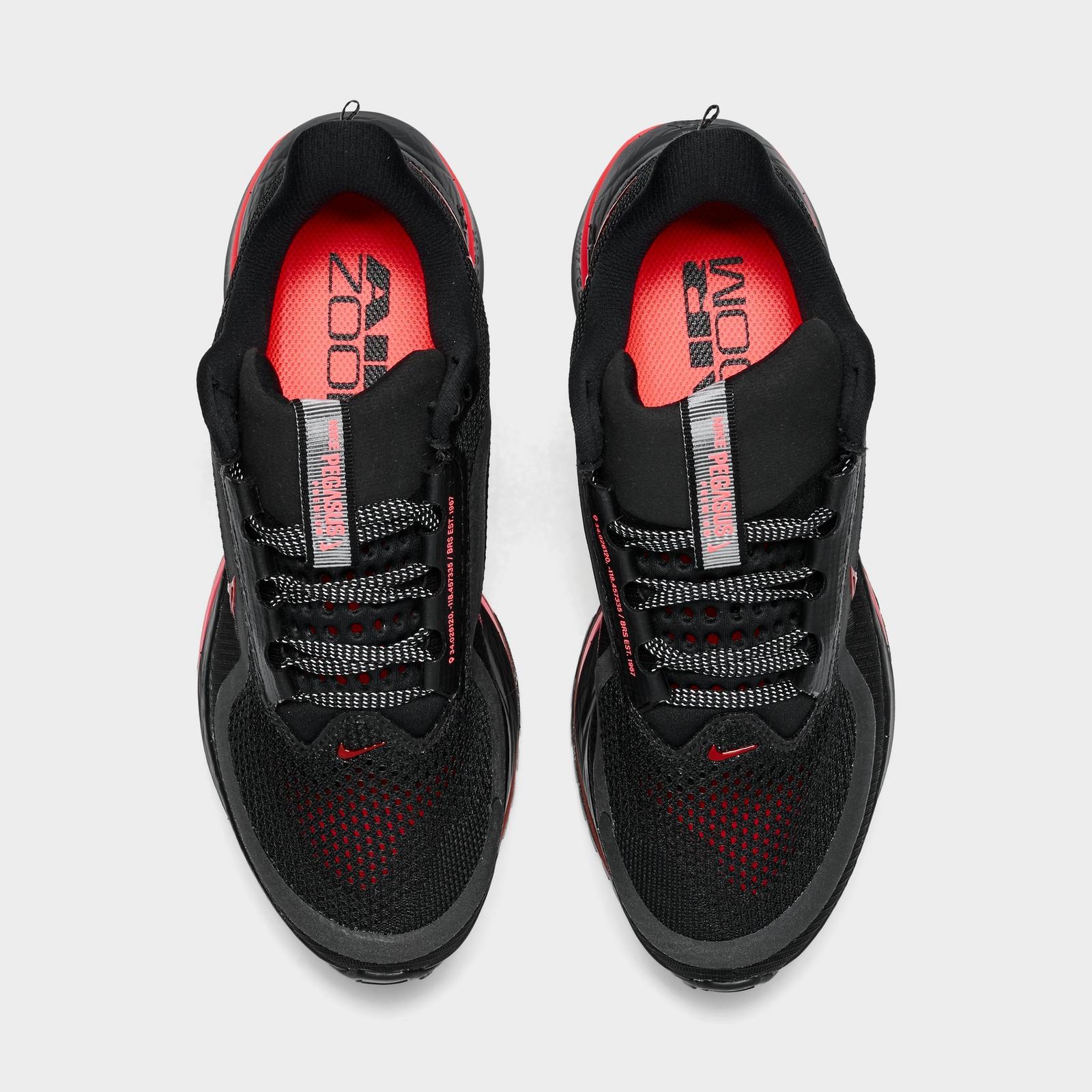 Women's Nike Pegasus Premium Running Shoes - Black/Anthracite/Hot Lava
