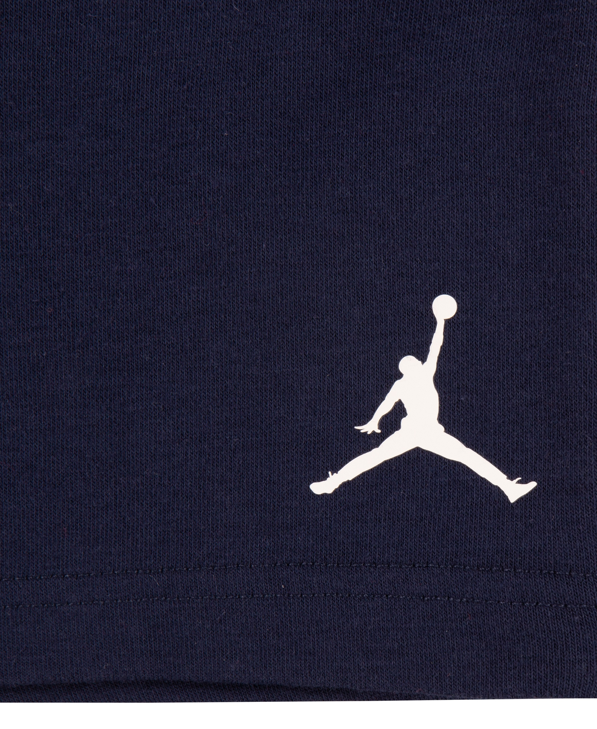 Jordan Boys' 2T-4T Jumbo Jumpman T-Shirt and Shorts, 2-Piece Set - Midnight Navy/Black