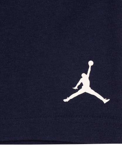 Jordan Boys' 2T-4T Jumbo Jumpman T-Shirt and Shorts, 2-Piece Set - Midnight Navy/Black
