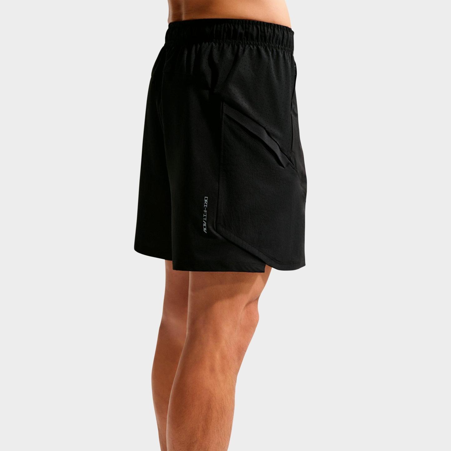 Men's Nithtke Pro Training Dri-FIT ADV 6" Shorts - Black/Black/White