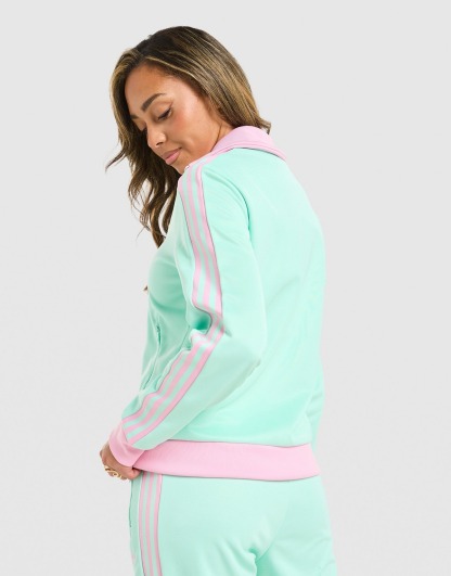adidas Originals Classic Full Zip Track Top - Green - view 5